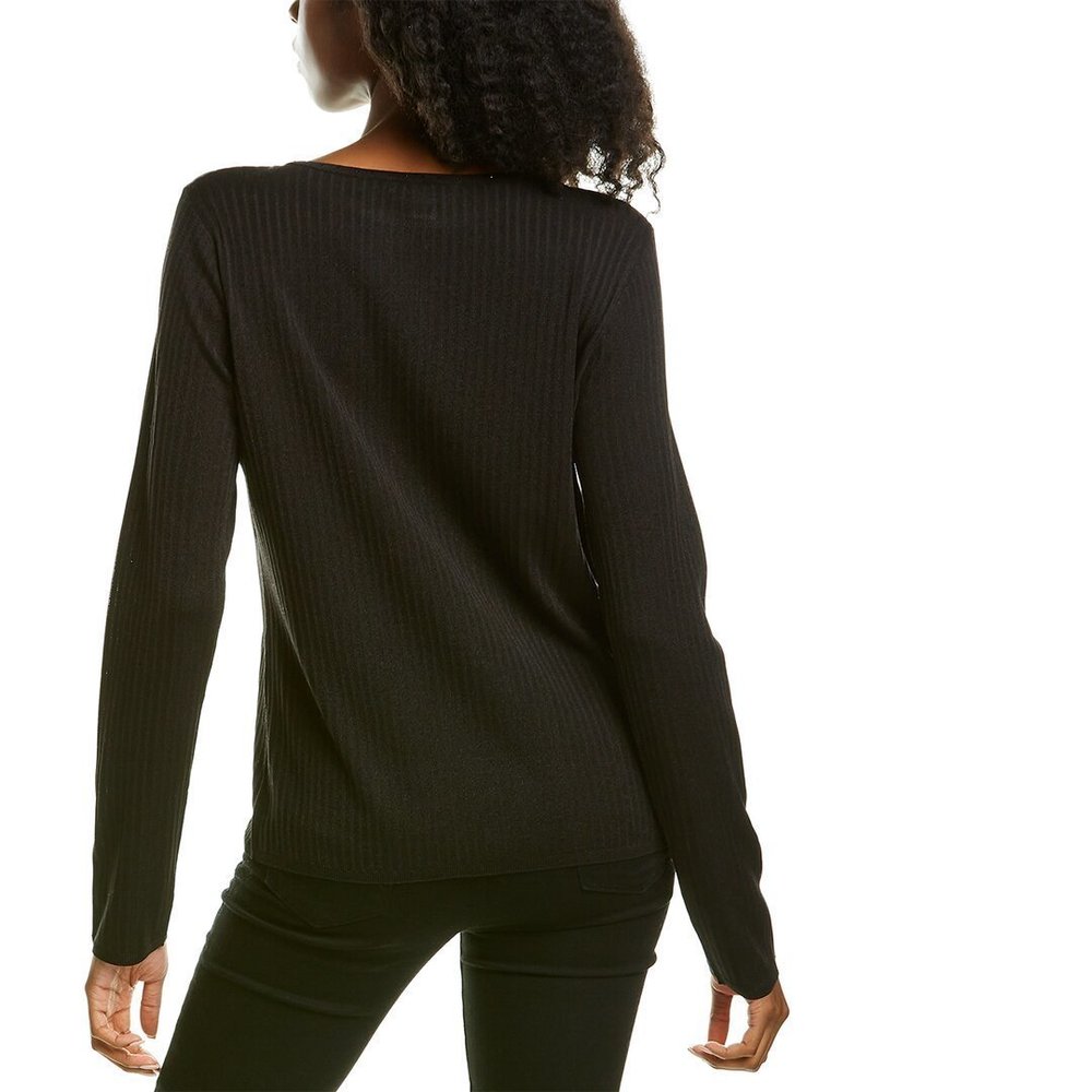 St. John Mock Rib Sweater - Picture 2 of 4